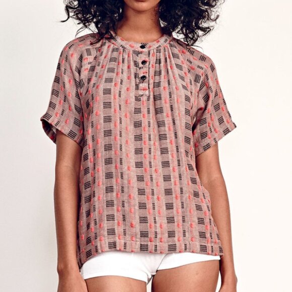 Ace & Jig Tops - Ace & Jig, Booker Blouse, Twine, Spring '17, M